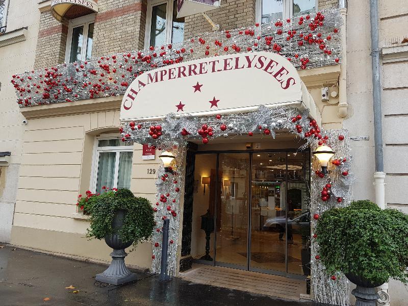 Hotel Champerret Elysees Paris Exterior foto
